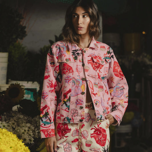 Chaqueta Denim Serotonina – Ale Ardila Studios