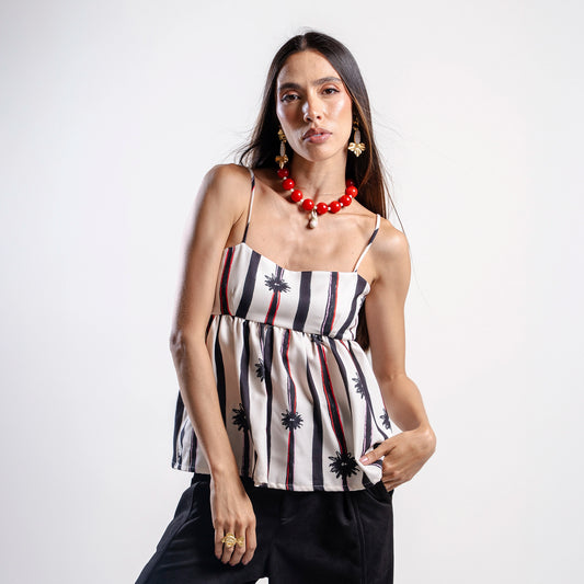 Fragments Bow Blouse