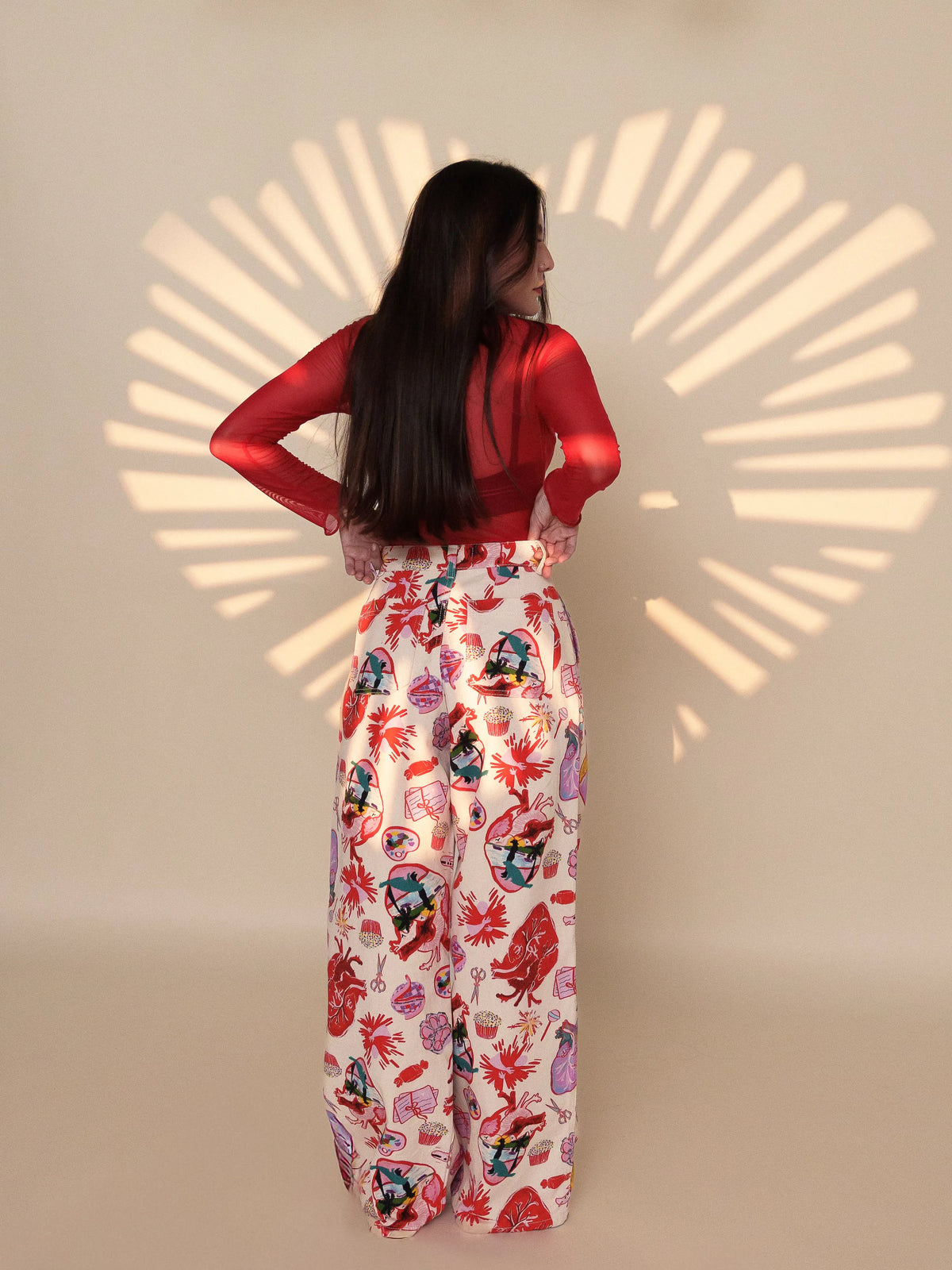 Pant Denim Serotonina – silueta amplia tiro largo